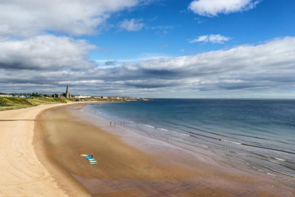 Hightide Seaside Apartment With Beach & Spanish City Views Whitley Bay Kültér fotó