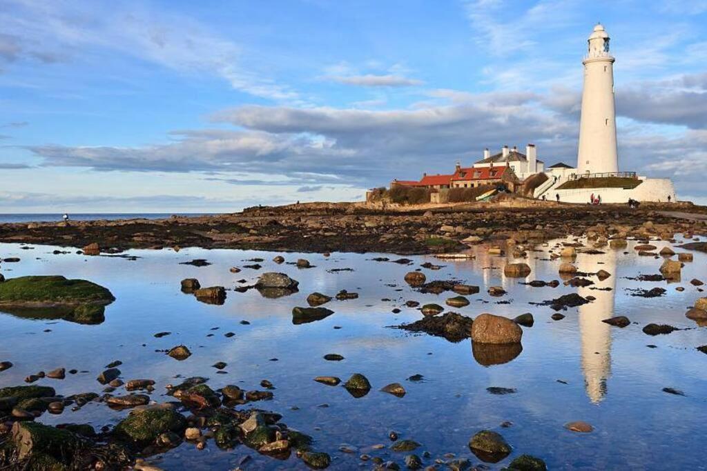 Hightide Seaside Apartment With Beach & Spanish City Views Whitley Bay Kültér fotó